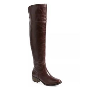 Stunning Vince Camuto Brown Leather Boots